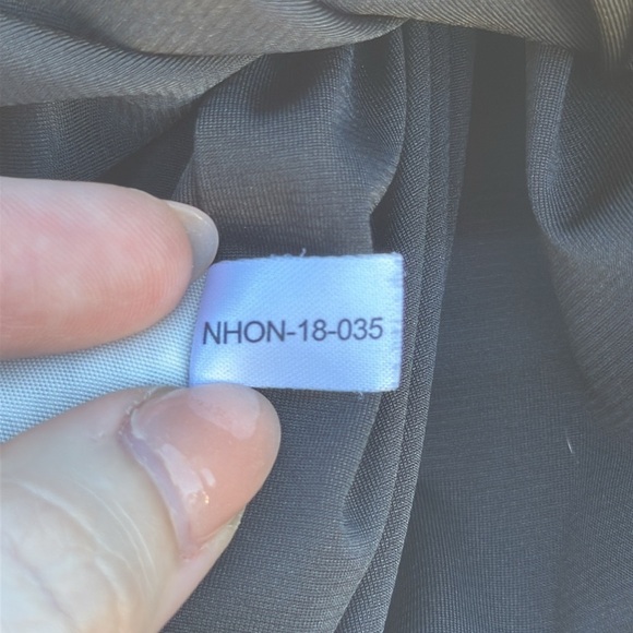 MM Lafleur The Pamela V-Neck Tuxedo Black Pencil Dress Women Size 8 - Picture 15 of 15